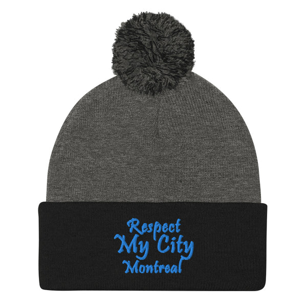 Respect My City Montreal Pom-Pom Beanie
