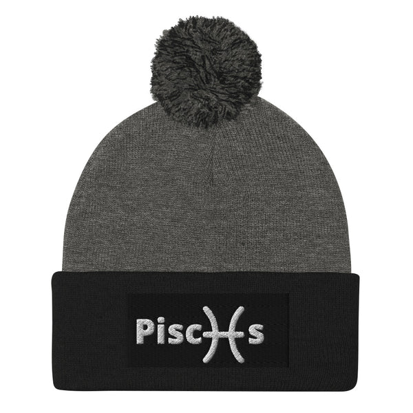 Pisces A & K Zodiacs Pom-Pom Beanie