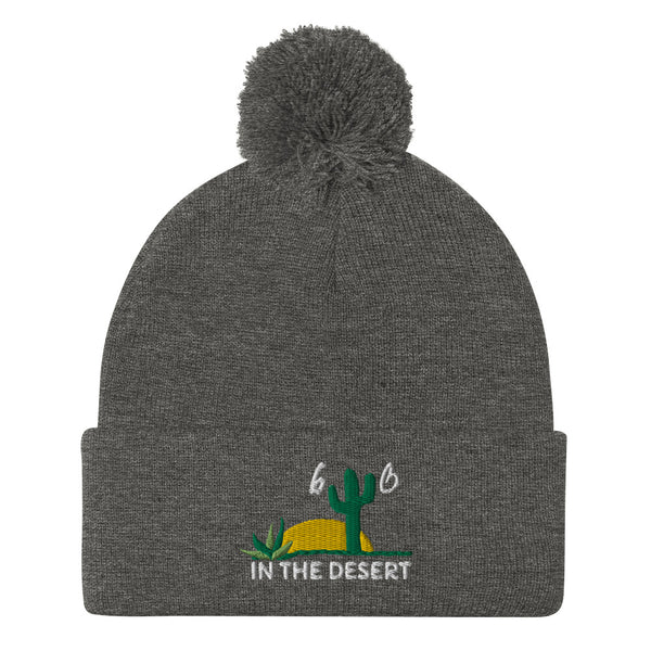 bb In The Desert Pom-Pom Beanie