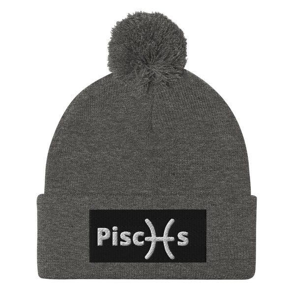 Pisces A & K Zodiacs Pom-Pom Beanie