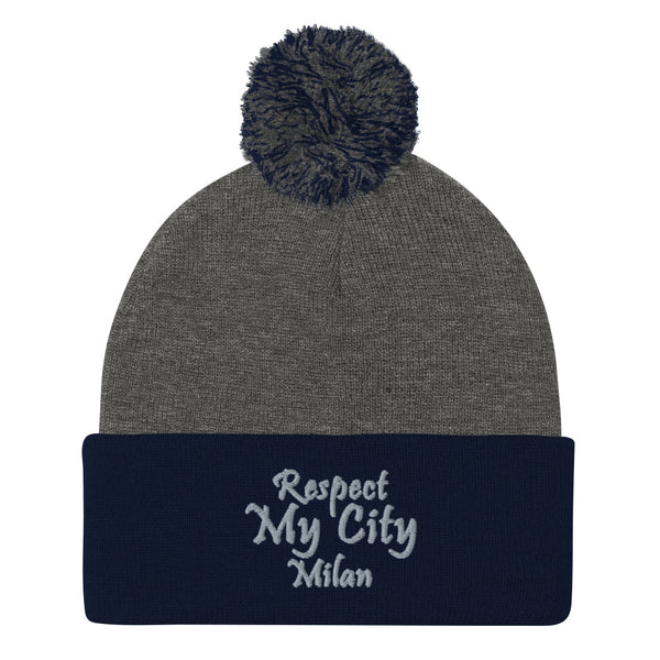 Respect My City Milan Pom-Pom Beanie