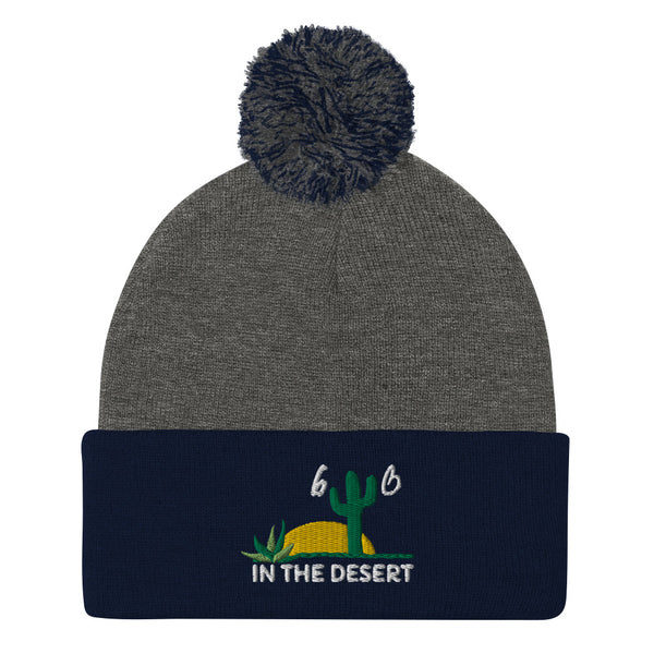 bb In The Desert Pom-Pom Beanie