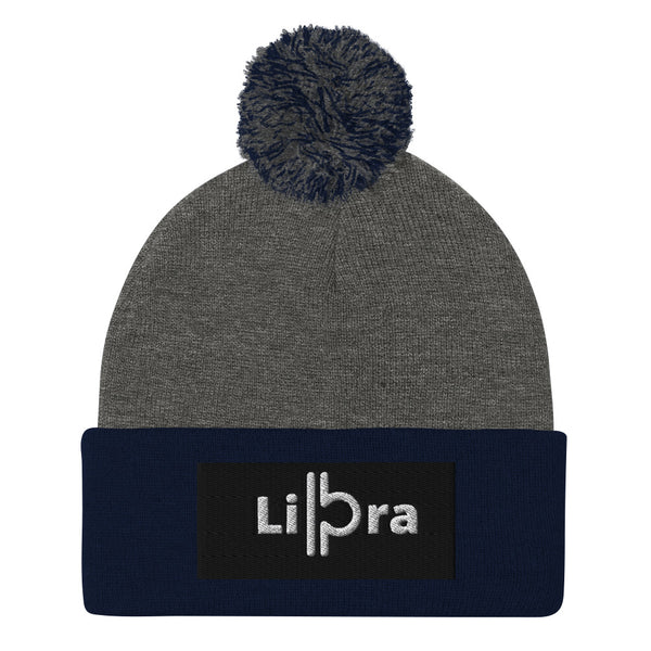 Libra A & K Zodiacs Pom-Pom Beanie