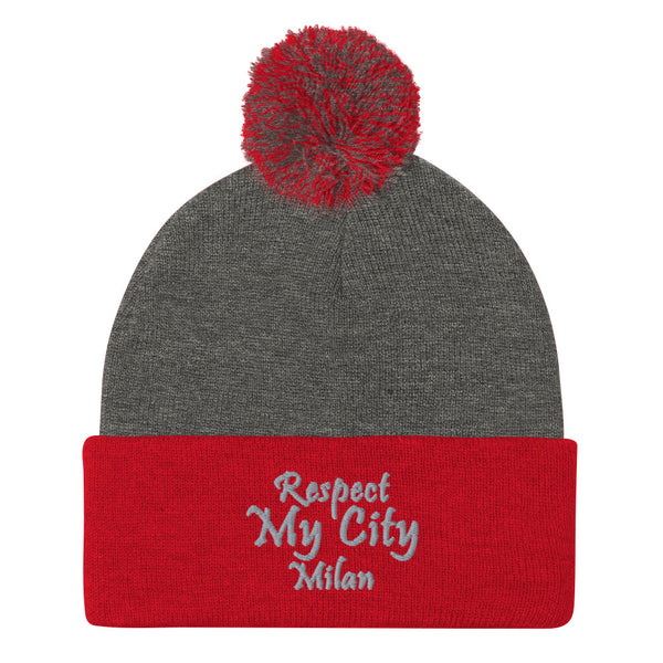 Respect My City Milan Pom-Pom Beanie