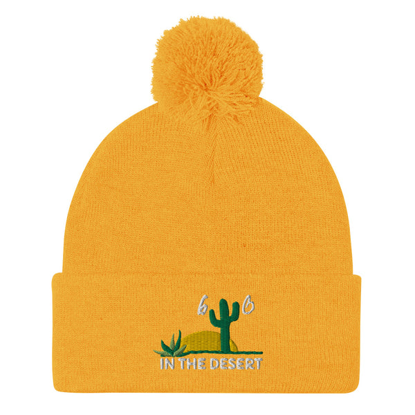 bb In The Desert Pom-Pom Beanie