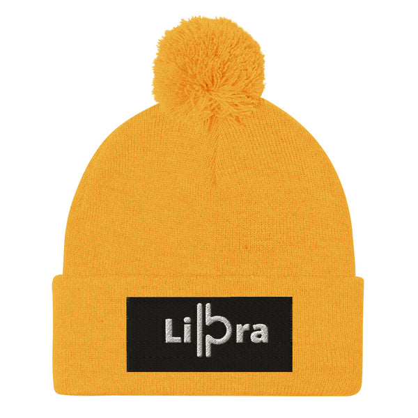 Libra A & K Zodiacs Pom-Pom Beanie