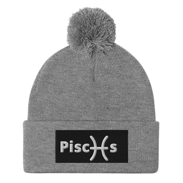 Pisces A & K Zodiacs Pom-Pom Beanie