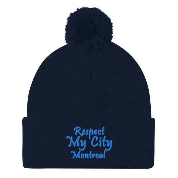 Respect My City Montreal Pom-Pom Beanie