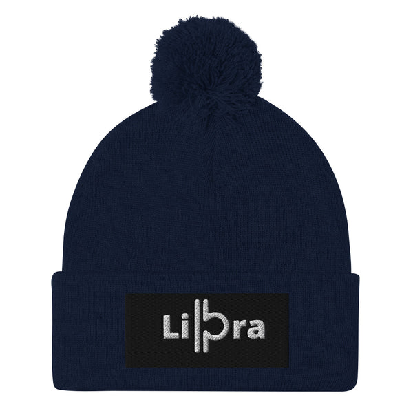 Libra A & K Zodiacs Pom-Pom Beanie