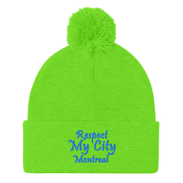 Respect My City Montreal Pom-Pom Beanie