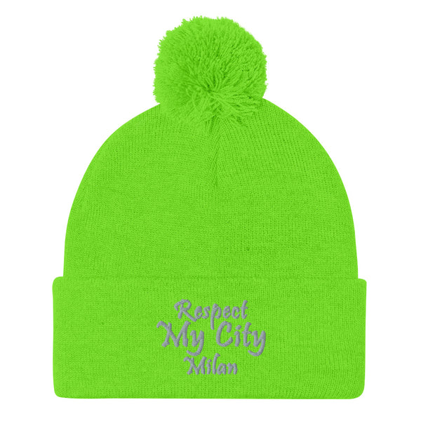 Respect My City Milan Pom-Pom Beanie