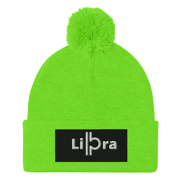 Libra A & K Zodiacs Pom-Pom Beanie