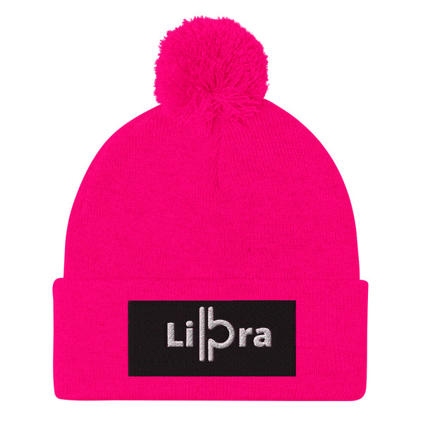 Libra A & K Zodiacs Pom-Pom Beanie
