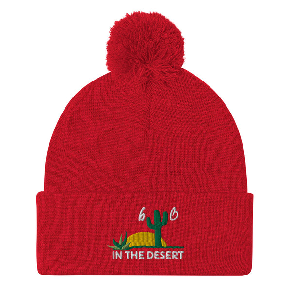 bb In The Desert Pom-Pom Beanie