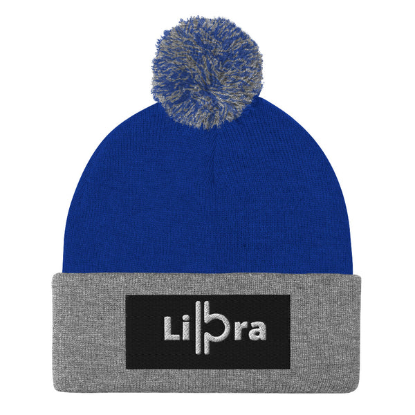 Libra A & K Zodiacs Pom-Pom Beanie