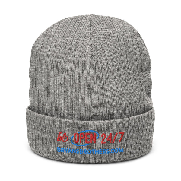 bb OPEN 24/7 Recycled Cuffed Beanie
