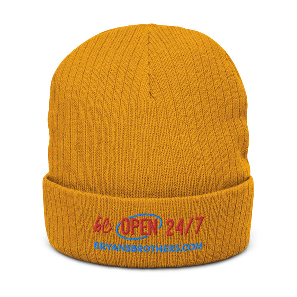 bb OPEN 24/7 Recycled Cuffed Beanie