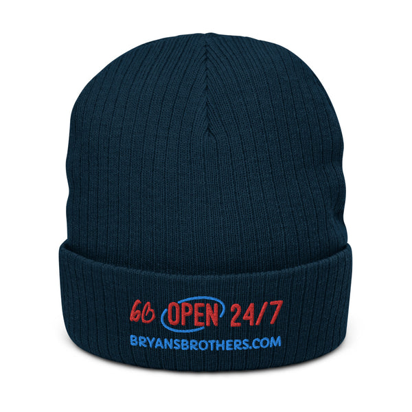 bb OPEN 24/7 Recycled Cuffed Beanie