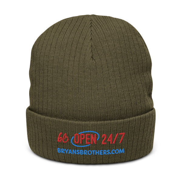 bb OPEN 24/7 Recycled Cuffed Beanie