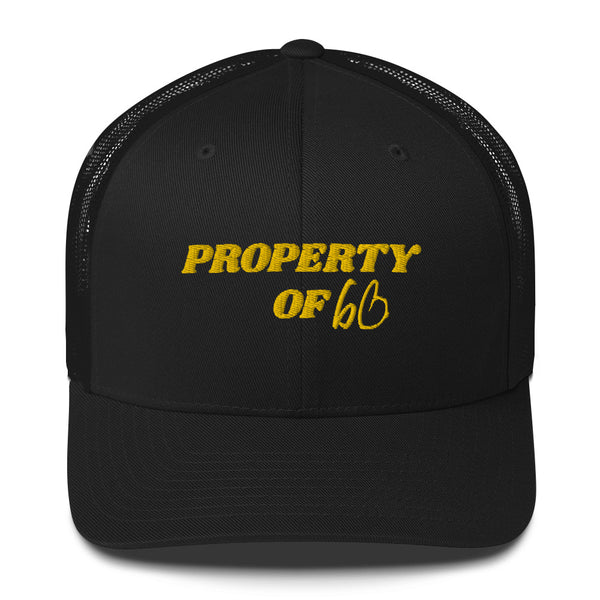 PROPERTY OF bb Trucker Hat