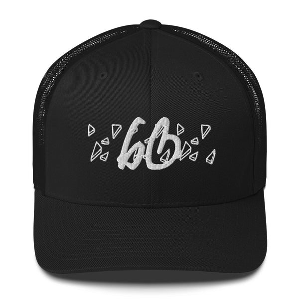 bb Shattered Glass Trucker Hat