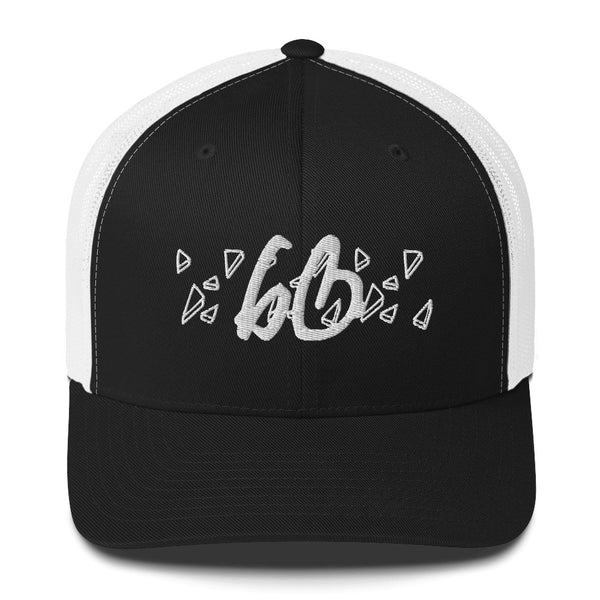bb Shattered Glass Trucker Hat