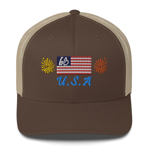 bb Banner Logo Trucker Hat