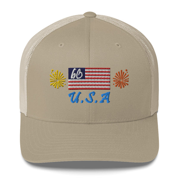 bb Banner Logo Trucker Hat