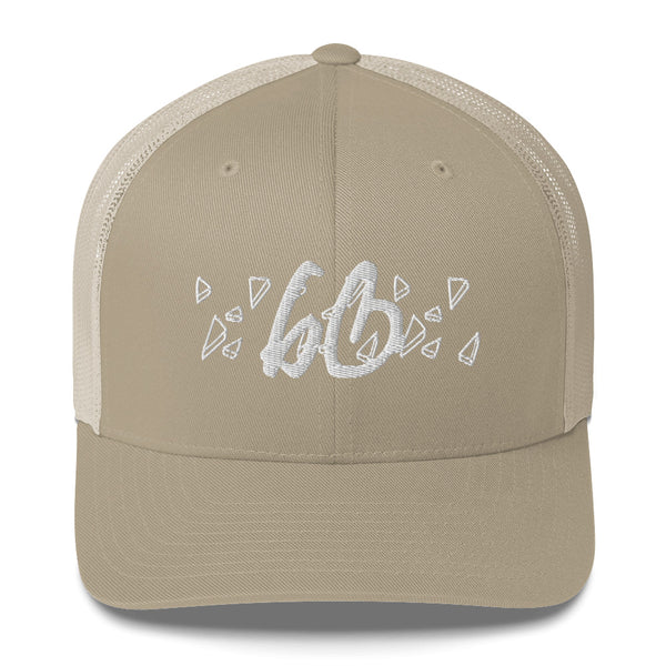 bb Shattered Glass Trucker Hat