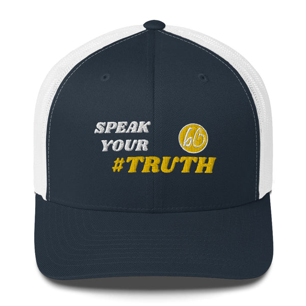 SPEAK YOUR #TRUTH Trucker Hat