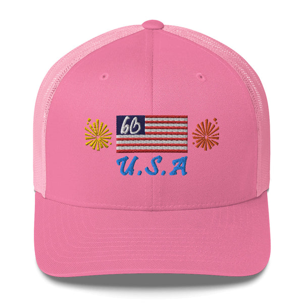 bb Banner Logo Trucker Hat