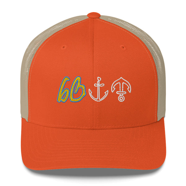 bb ANCHORS Trucker Hat