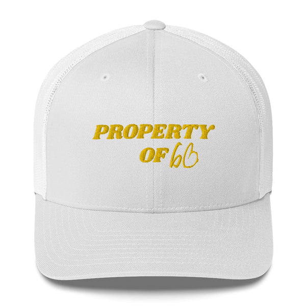 PROPERTY OF bb Trucker Hat
