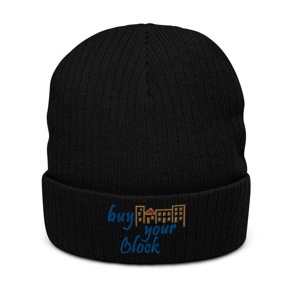 Buy Your Block Ribbed Knit Beanie
