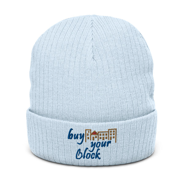 Buy Your Block Ribbed Knit Beanie