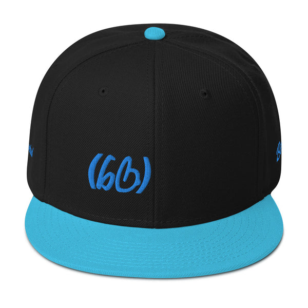 Small bb In Brackets Snapback Hat