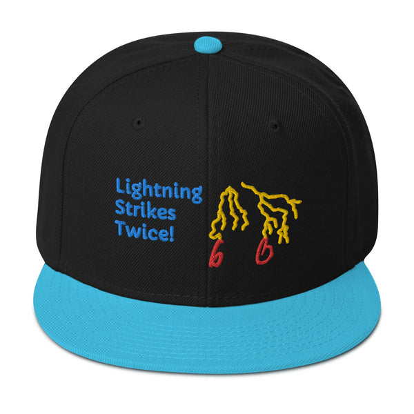 Lightning Strikes Twice Snapback Hat