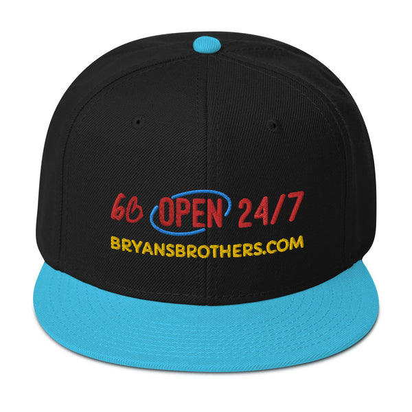 bb OPEN 24/7 Snapback Hat