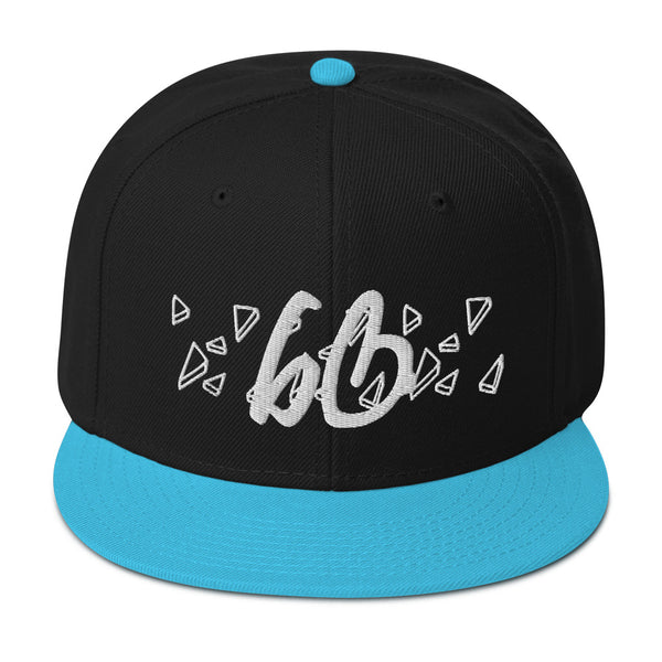bb Shattered Glass Snapback Hat