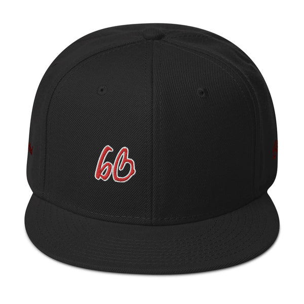 Small bb Logo Snapback Hat