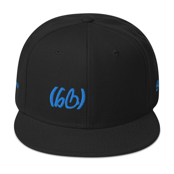 Small bb In Brackets Snapback Hat