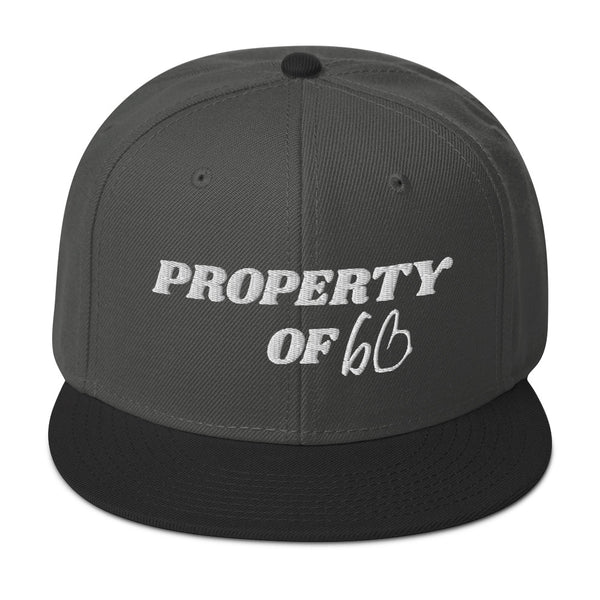 PROPERTY OF bb Snapback Hat