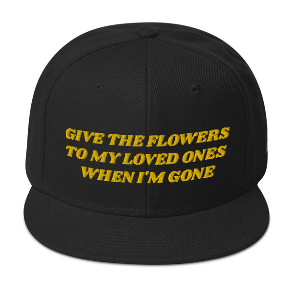 FLOWERS Snapback Hat