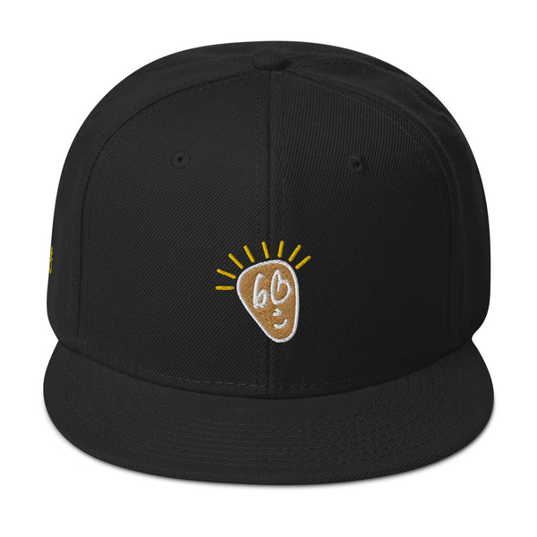bb Cartoon Face Snapback Hat