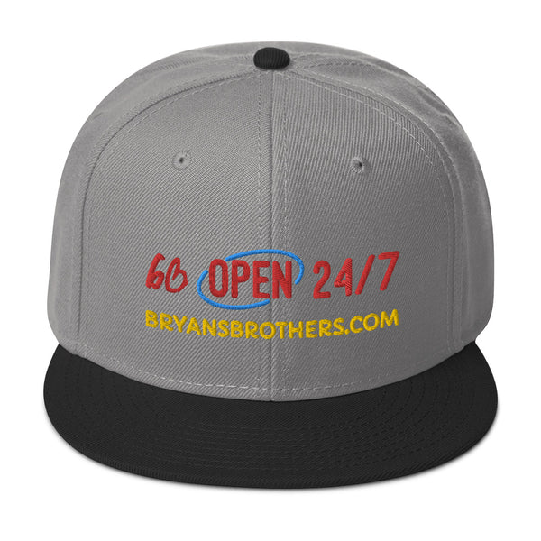 bb OPEN 24/7 Snapback Hat