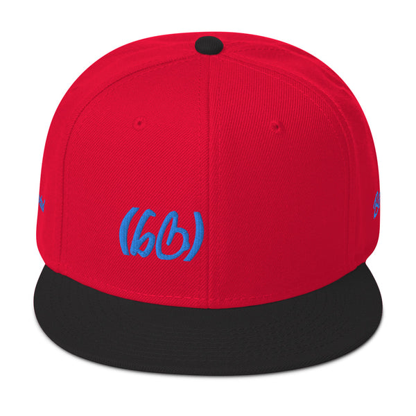 Small bb In Brackets Snapback Hat