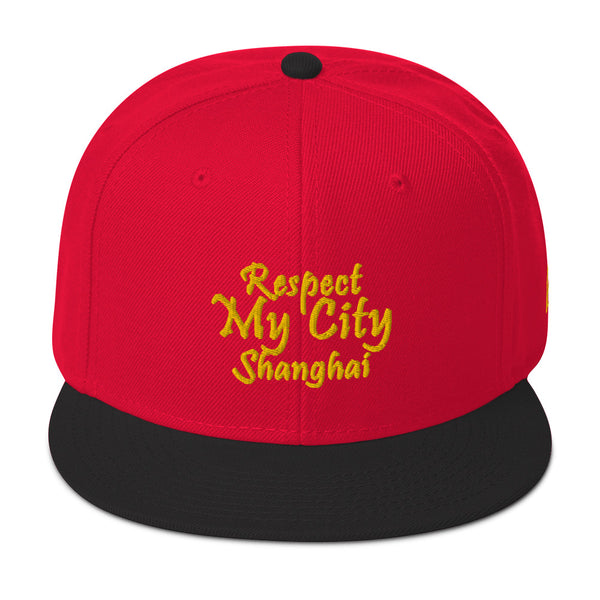 Respect My City Shanghai Snapback Hat