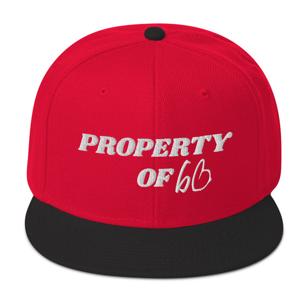 PROPERTY OF bb Snapback Hat