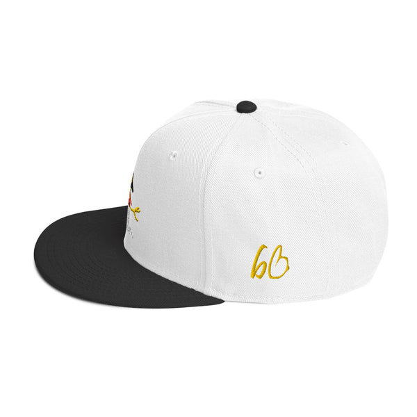 bb Snowman Snapback Hat