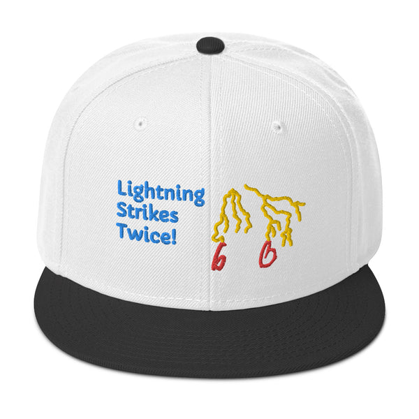 Lightning Strikes Twice Snapback Hat